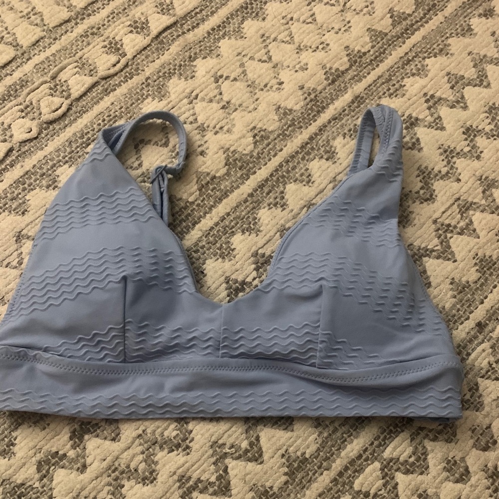 Aerie blue swimsuit top